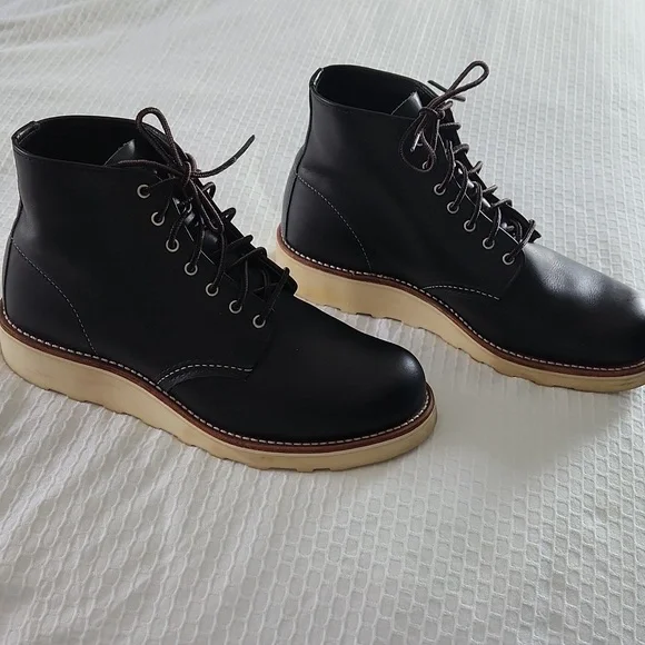 Red Wing Shoes Heritage 6 Inch Boots W9.5 Black - Picture 5 of 10